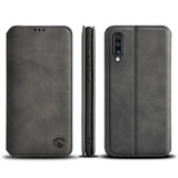 Nedis ssw10021bk livre portefeuille souple pour samsung galaxy a50 noir