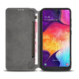 Nedis ssw10021bk livre portefeuille souple pour samsung galaxy a50 noir