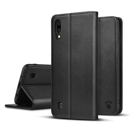 Nedis swb10022bk portefeuille livre pour Samsung Galaxy M10 noir