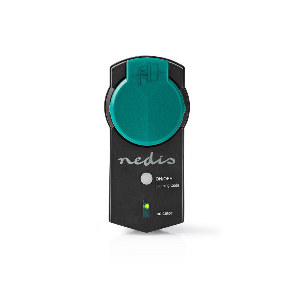 Nedis RFPOM120FBK Prise intelligente RF extérieure IP44 On Off Extension de portée RF Mesh Schuko Type F 3680 W