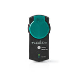 Nedis RFPOM120FBK Prise intelligente RF extérieure IP44 On Off Extension de portée RF Mesh Schuko Type F 3680 W