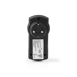 Nedis RFPOM120FBK Prise intelligente RF extérieure IP44 On Off Extension de portée RF Mesh Schuko Type F 3680 W