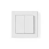 Nedis rfws20wt rf interrupteur d'éclairage intelligent double
