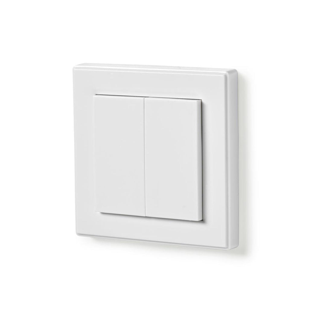 Nedis rfws20wt rf interrupteur d'éclairage intelligent double