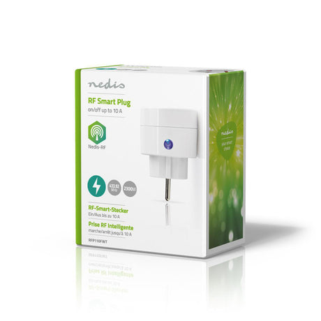 Nedis rfp110fwt prise intelligente rf on off schuko type f 2300 w