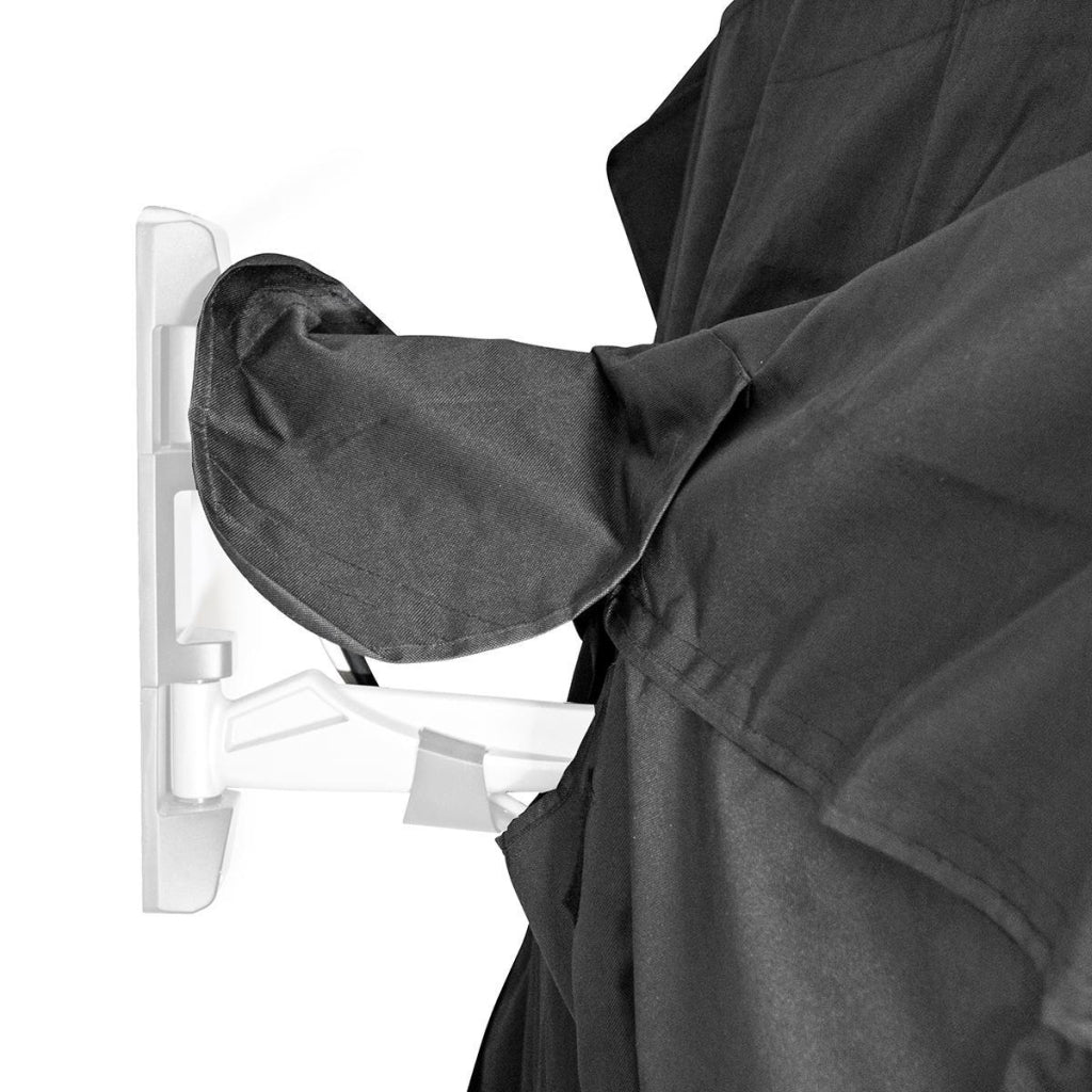 Housse de protection pour téléviseur extérieur Nedis | 40-42 | noir | 1 pièce - tvoc4042bk tvoc4042bk
