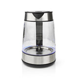 NEDIS KAWK320EGS KETTLE 1,7 L 360 ° Szkło