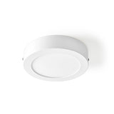 Nedis wifilaw10wt Wi-Fi stropna svetilka okroglega premera 17 cm topel do hladnega belega 800 lm 12 w tanek dizajn aluminij