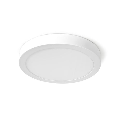Nedis wifilaw20wt plafonnier intelligent wi-fi rond oslash; 30 cm blanc chaud à froid 1200 lm 18 w design fin aluminium