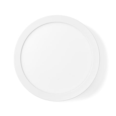 Nedis wifilaw20wt plafonnier intelligent wi-fi rond oslash; 30 cm blanc chaud à froid 1200 lm 18 w design fin aluminium