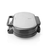 Nedis kawp110fbk gaufrier double 2x 14 cm 1200 w noir