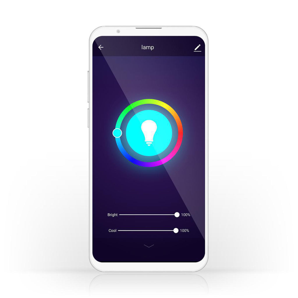 Nedis wifilc11wte14 lampe LED intelligente wi-fi couleur et blanc chaud E14