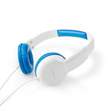 NEDIS HPWD4200BU Auriculares con cable 1.2 M Cable redondo Blanco Blanco