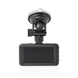 Nedis dcam15bk dashcam full hd 1080 p 1 ch 3,0 inch kijkhoek van 120 deg; metalen behuizing