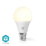 Ampoule LED Nedis Wi-Fi LW12WTB22 SmartLife Wi-Fi B22 800 lm 9 W Blanc chaud 2700 K Classe énergétique : A+ Android Trade ; ios a60