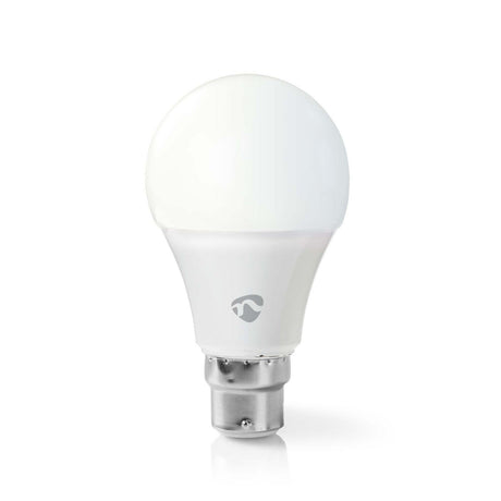 Ampoule LED Nedis Wi-Fi LW12WTB22 SmartLife Wi-Fi B22 800 lm 9 W Blanc chaud 2700 K Classe énergétique : A+ Android Trade ; ios a60