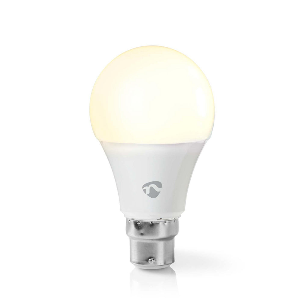 Ampoule LED Nedis Wi-Fi LW12WTB22 SmartLife Wi-Fi B22 800 lm 9 W Blanc chaud 2700 K Classe énergétique : A+ Android Trade ; ios a60