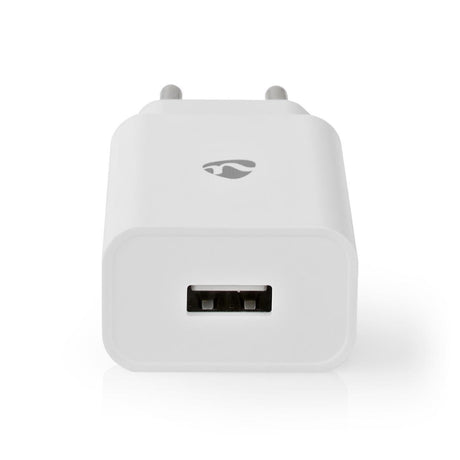 Nedis wchau242awt chargeur mural 2,4 a 1 sortie usb-a blanc