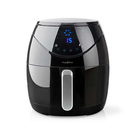 Nedis kaaf250ebk friteuse à air chaud 6,5l 1800w noir