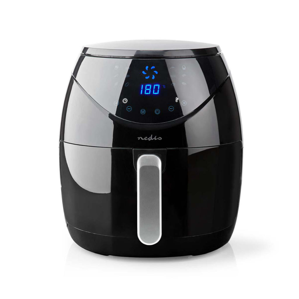 Nedis kaaf250ebk friteuse à air chaud 6,5l 1800w noir