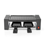 Nedis FCRA210FBK2 Raclette Grill voor 2 Personen