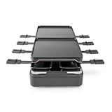 Nedis FCRA300FBK8 Raclette Stone Grill til 8 personer