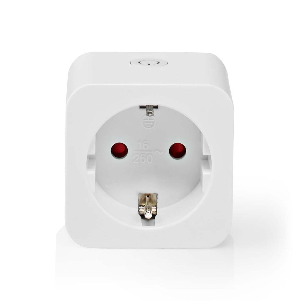 Nedis Wifip121fwt SmartLife Smart Plug Wi -fi -Fi Energy Miernik 3680 W Type F (CEE 7 3) -10 -45 ° C Android IOS White