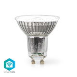 Nedis wifilrc10gu10 lampe multicolore smartlife wi-fi gu10 345 lm 4,9 w RVB blanc chaud à froid android trade ; ios par16