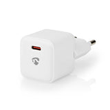 Nedis WCMPD20W100WT Ladegerät 1.67 2.22 3.0 A Ausgänge: 1 USB-C-Handel; 20 W Automatische Spannungsauswahl