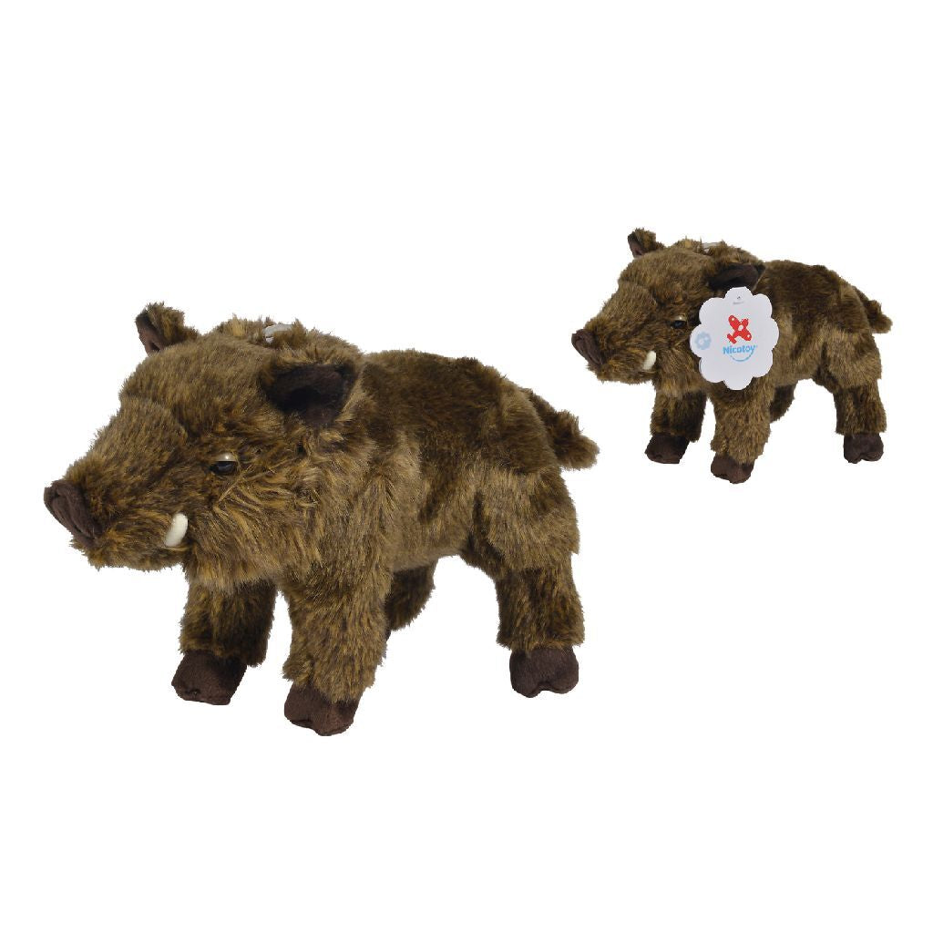 Hug de sanglier en peluche de base 28 cm