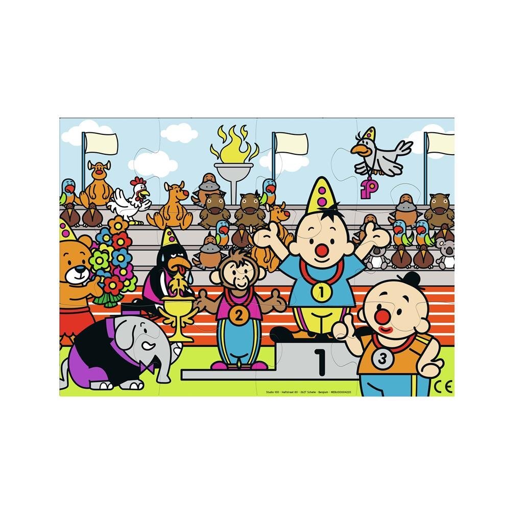 Studio 100 bumba puzzle athlète, 12 pcs.