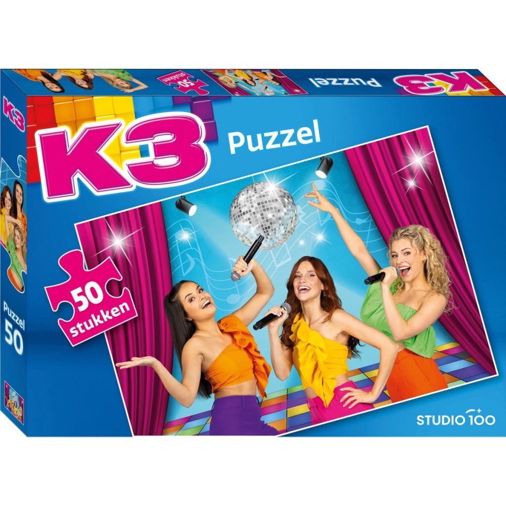 Puzzle K3 50 pièces toutes couleurs | 2 pièces