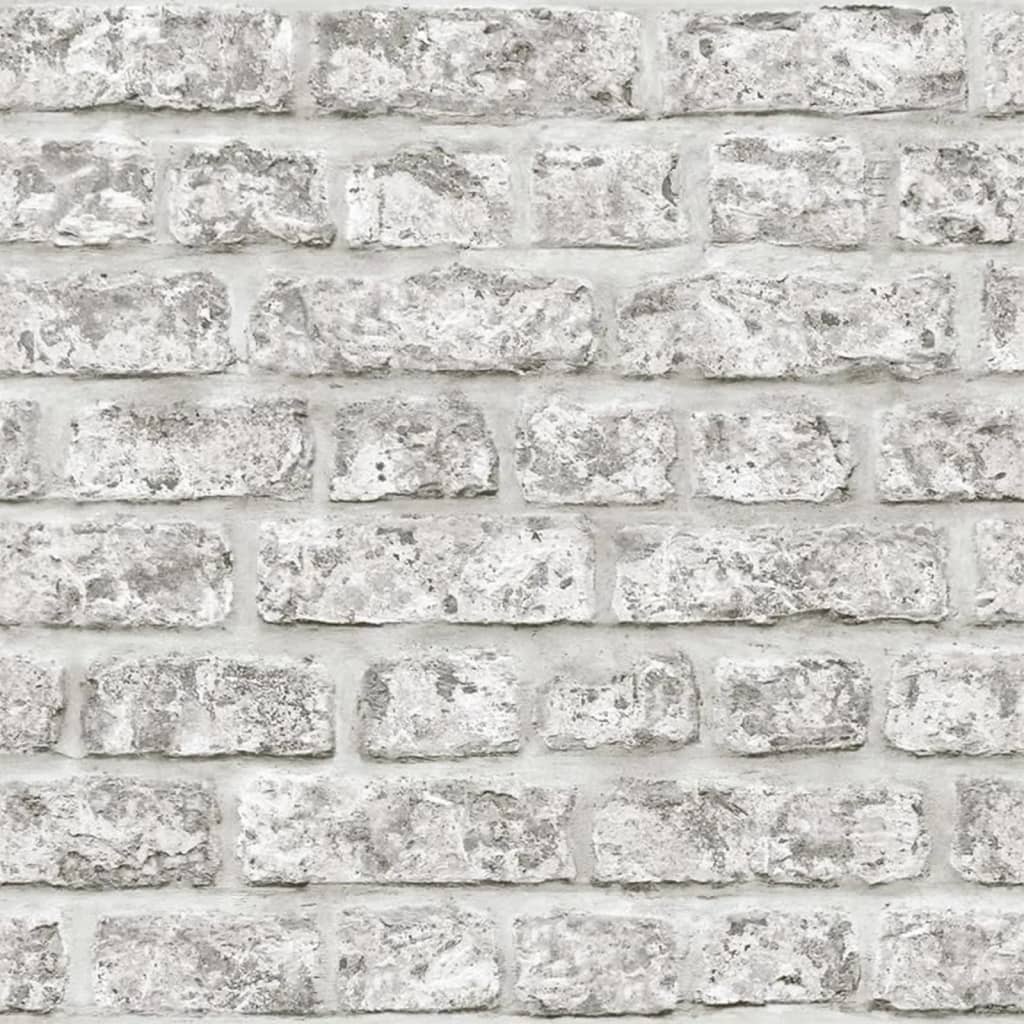 Papier peint mural nord Topchic Brick mur gris foncé