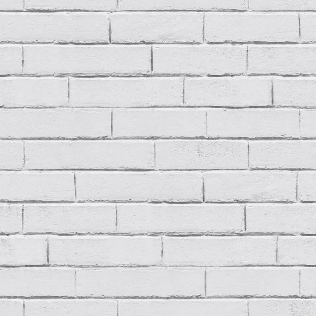 North Wall Noordwand Wallpaper Good Vibes Brick Wall Gray