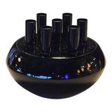 Vase tube à fleurs atmosphère Mansion noir scarlett ø21xh17cm