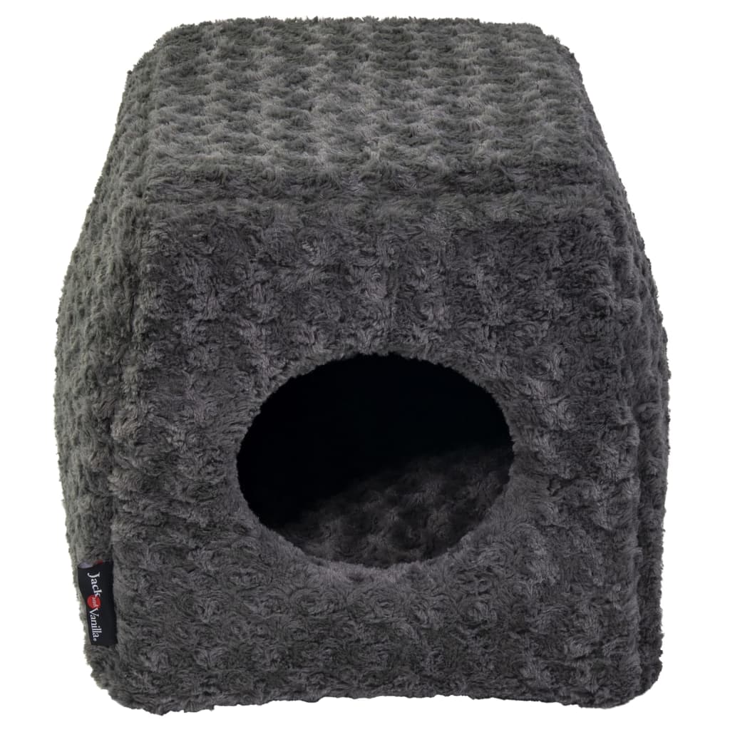 Jack and Vanilla Jack e BOTTONE PET VANILLA SOFTRY S 40x40x39 cm Rosette Grigio