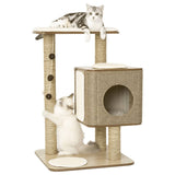 Jack and Vanilla Jack i Vanilla Cat Furniture Molly 56x56x86 Cm Brown