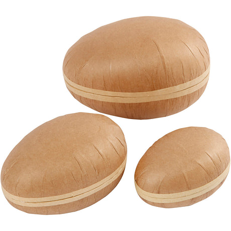 Creativ company œuf en deux parties, l: 12+15+18 cm, 3 pièces 1 boîte