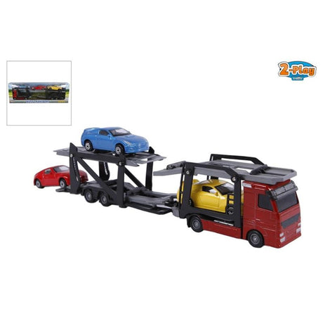 Transporteur de voiture en plastique moulé sous pression à 2 jeux avec 3