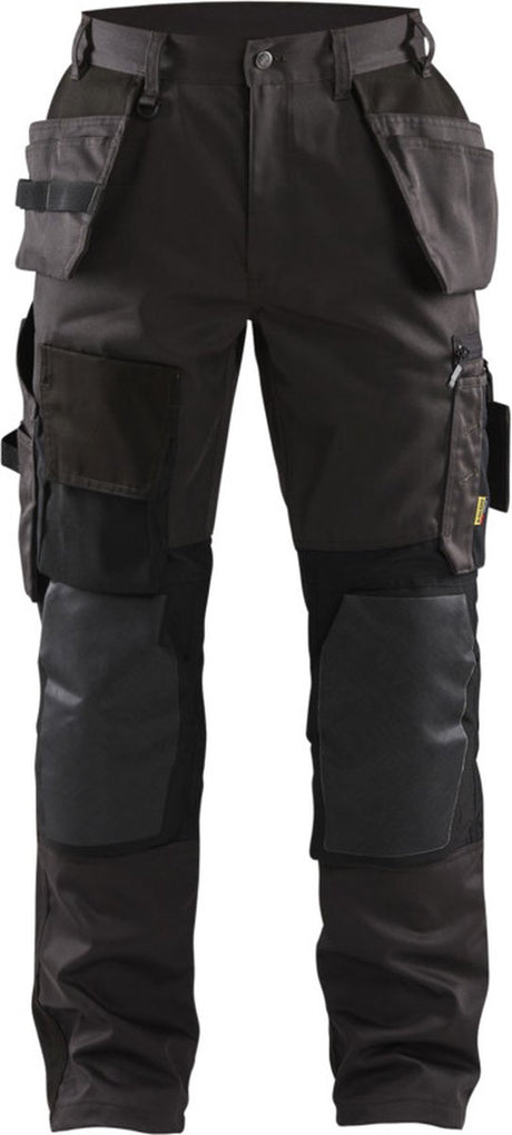 Blåkläder blaklader pantalon de travail avec kevlar et stretch 1554-1860 - gris foncé noir - c56