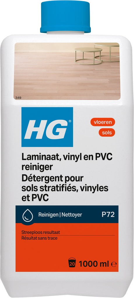 Hg nettoyant pour stratifiés (produit 72) 1l