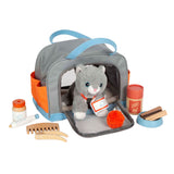 Peque de pie - Cuddle Cat con bolsa de transportista y set de cuidado