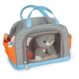 Small foot - peluche chat avec sac de transport et kit de soins