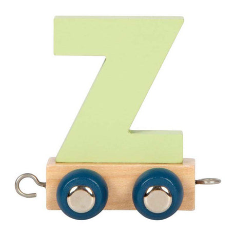 Small foot - train de lettres en bois polaire - z
