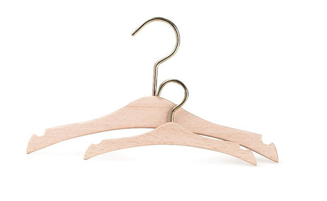 Ensemble de cintres en bois 13 cm. 3+ (6 secondes