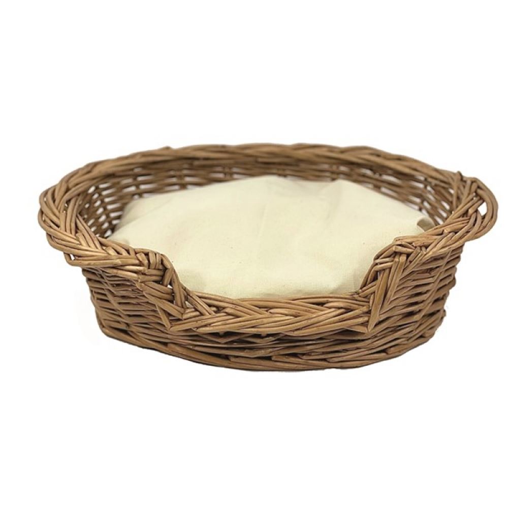 Egmont jouets panier pour chien en osier 32x24x10 cm
