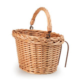 Panier à vélo tressé Egmont. 28x20x15cm