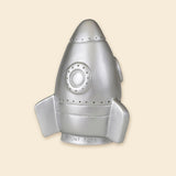 Lampe Egmont fusée argent. 25x15cm