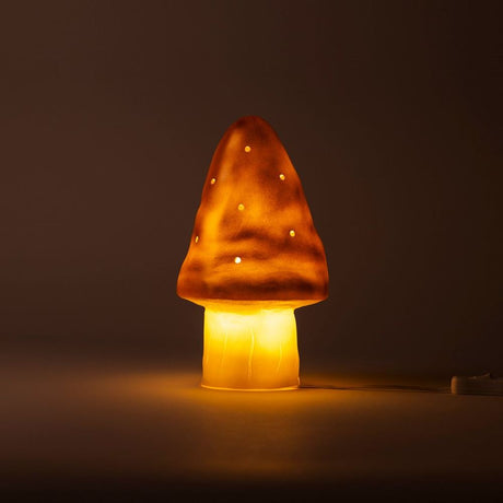 Lampe Egmont champignon cuivre + variateur.