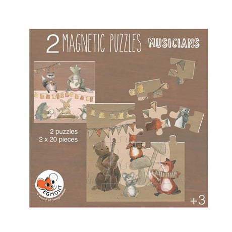 Musiciens de puzzle magnétique d'Egmont. 17